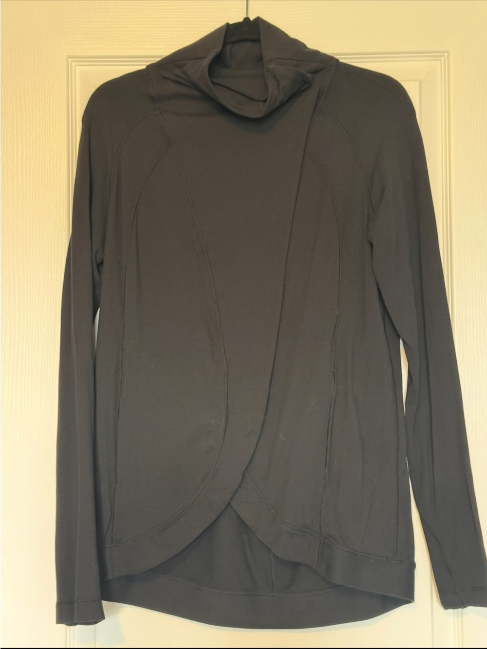 lululemon athletica Dark Gray Cowl-Neck Long Sleeve Sweater